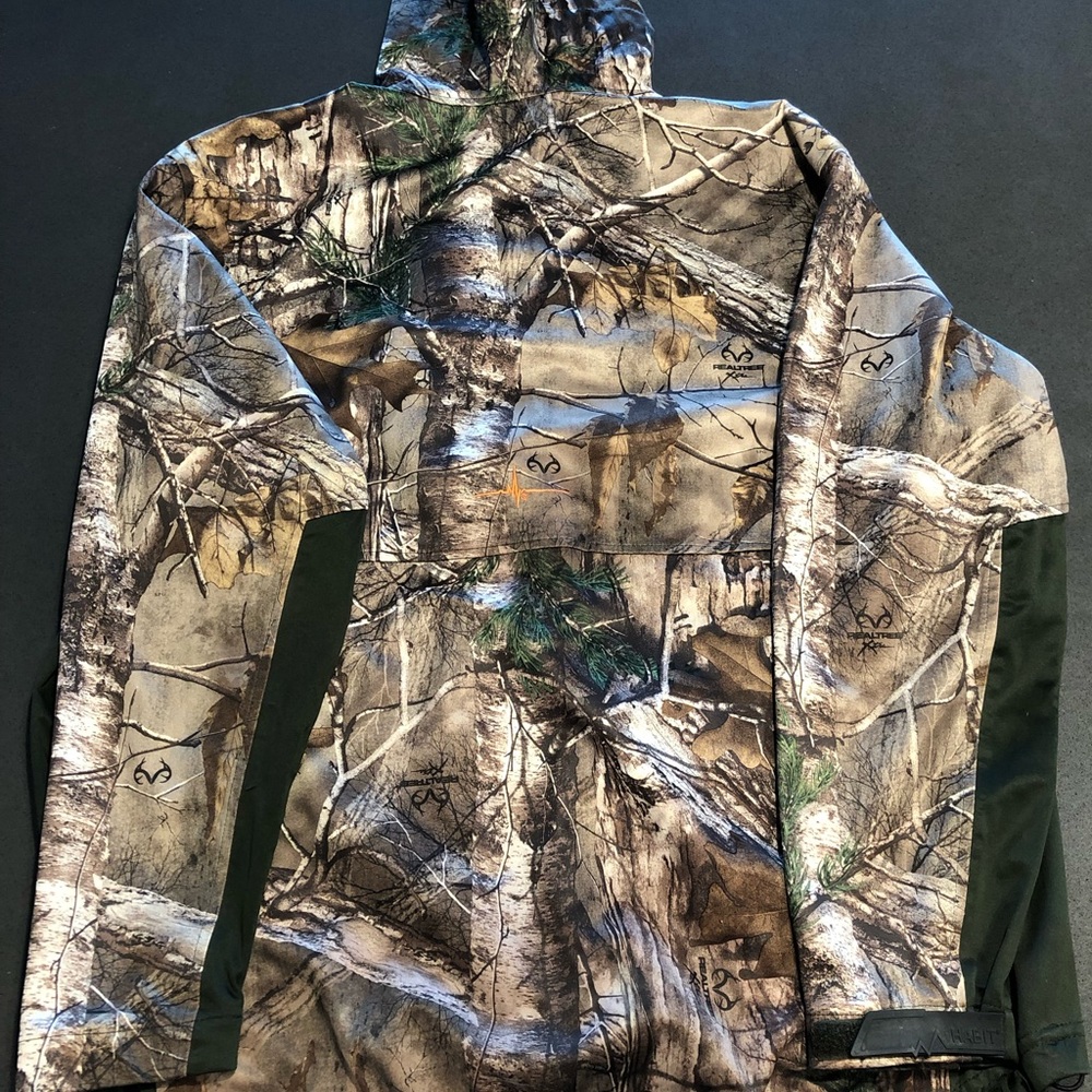 Habit Realtree Edge Scent Factor windbreaker/ Rain Jacket - Picture 2 of 6